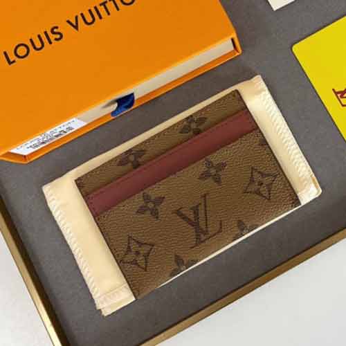 Louis Vuitton男士印花拉链零钱包信用卡夹M62170