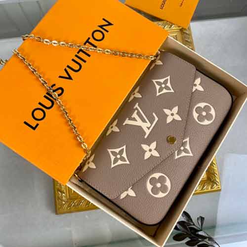 "LV Pochette Félicie M69977!链条包随心转换