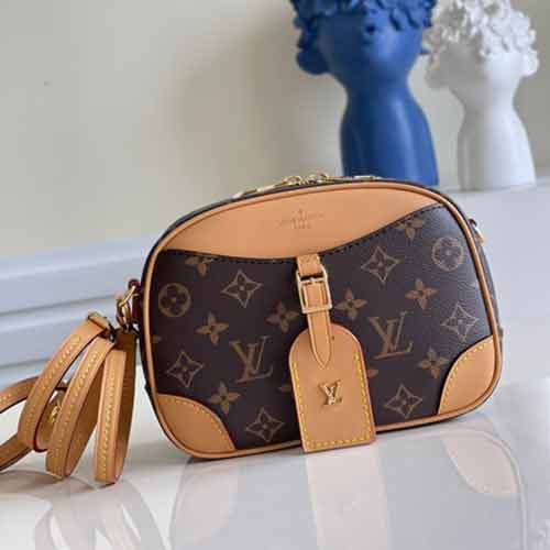 LV原单老花 Mini Luggage手袋,复古魅力绽放,多种背携方式任你探索!
