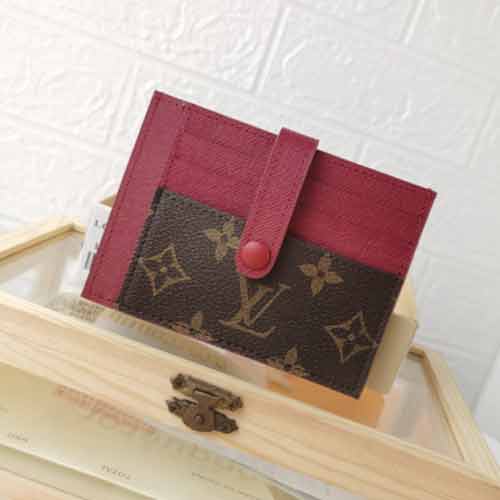 LV精仿卡夹M66532,经典Monogram帆布,时尚皮革勾勒。