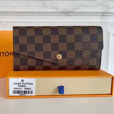 LV Sarah 信封式钱夹 M60531｜经典老花优雅长款钱包