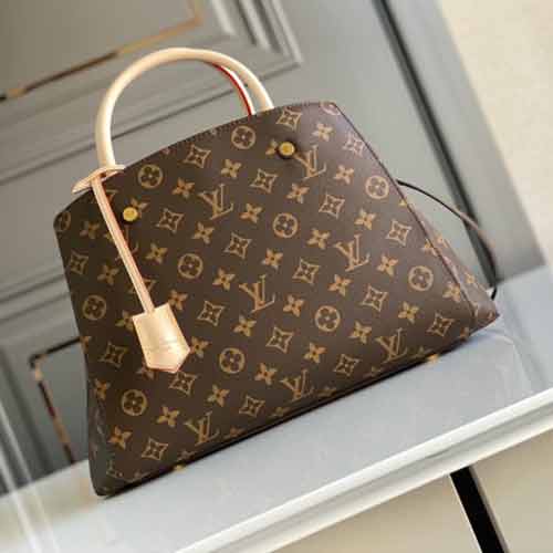 LV MONTAIGNE中号手袋，经典Monogr