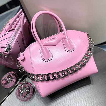GIVENCHY新款皮女包国际品牌锁扣大容量女士手提包