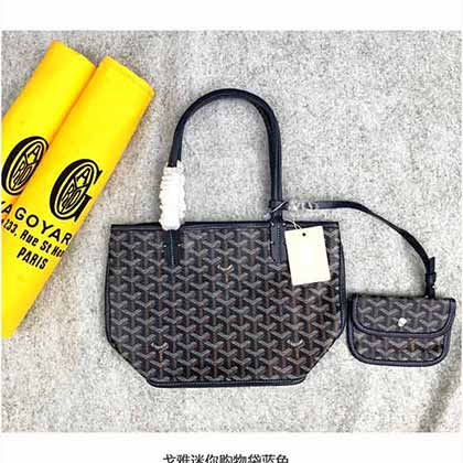 Goyard/戈雅双面mini Tote购物袋菜篮子单肩女