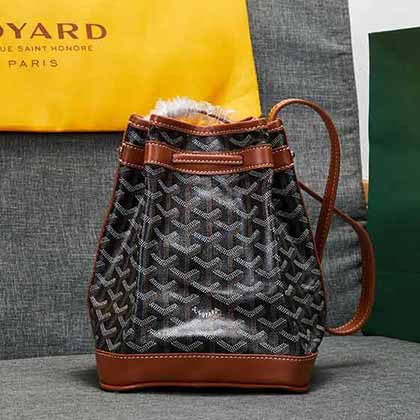 Goyard(戈雅）新款petitflot即可单肩和斜跨水桶