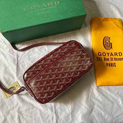 GOYARD戈雅独家订制Y涂鸦面料吴亦凡 邓伦同款相机包