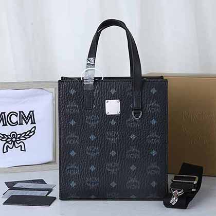 韩国MCM小方包 老花满印琴谱包 竖版mini托特包
