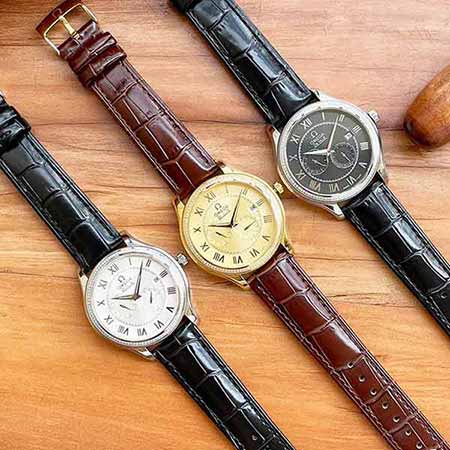欧米茄最新设计四针最新高端西铁城男士手表